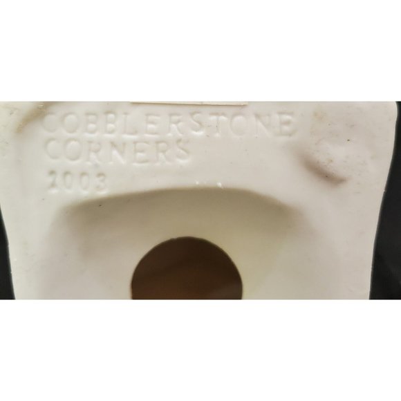 Cobblestone Corners CHURCH Small Christmas Village chapel building 5-3/8"hi - Picture 5 of 5